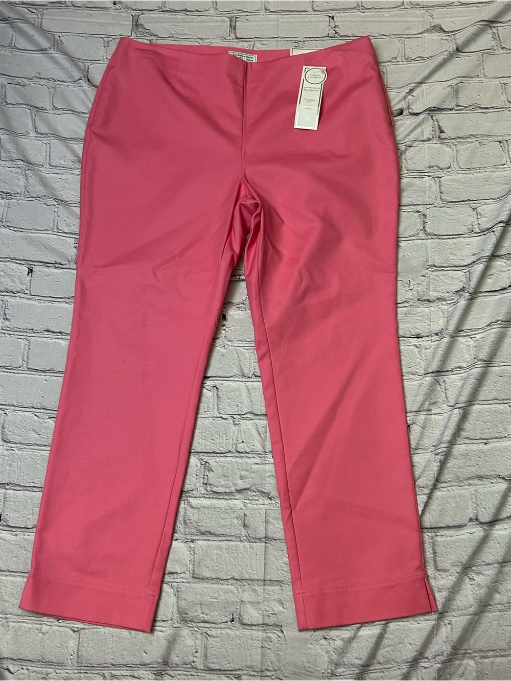 Charter Club Bright Pink Petite Trousers